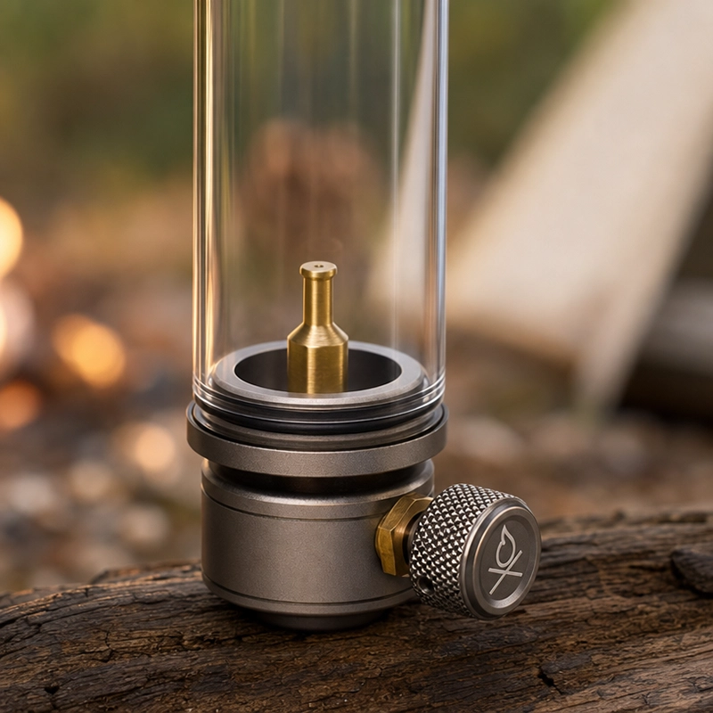 Portable Camping Oil Lantern Glass Hurricane Lamp Outdoor Tent Atmosphere Light - image 8