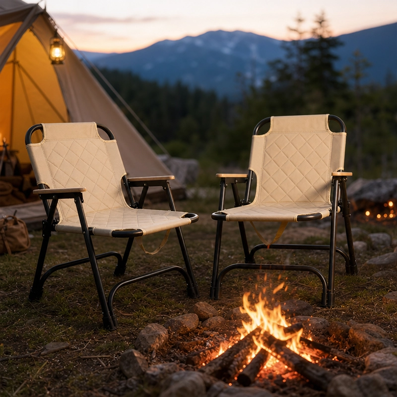 Outdoor Kemet Chair Portable Camping Dining Folding Chair - image 1