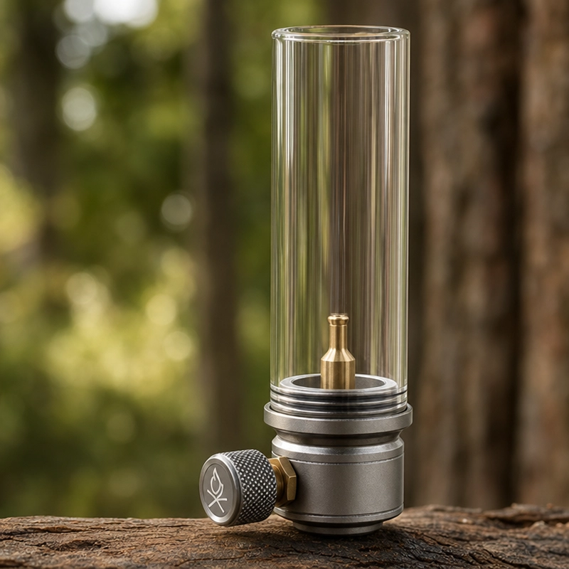 Portable Camping Oil Lantern Glass Hurricane Lamp Outdoor Tent Atmosphere Light - image 6
