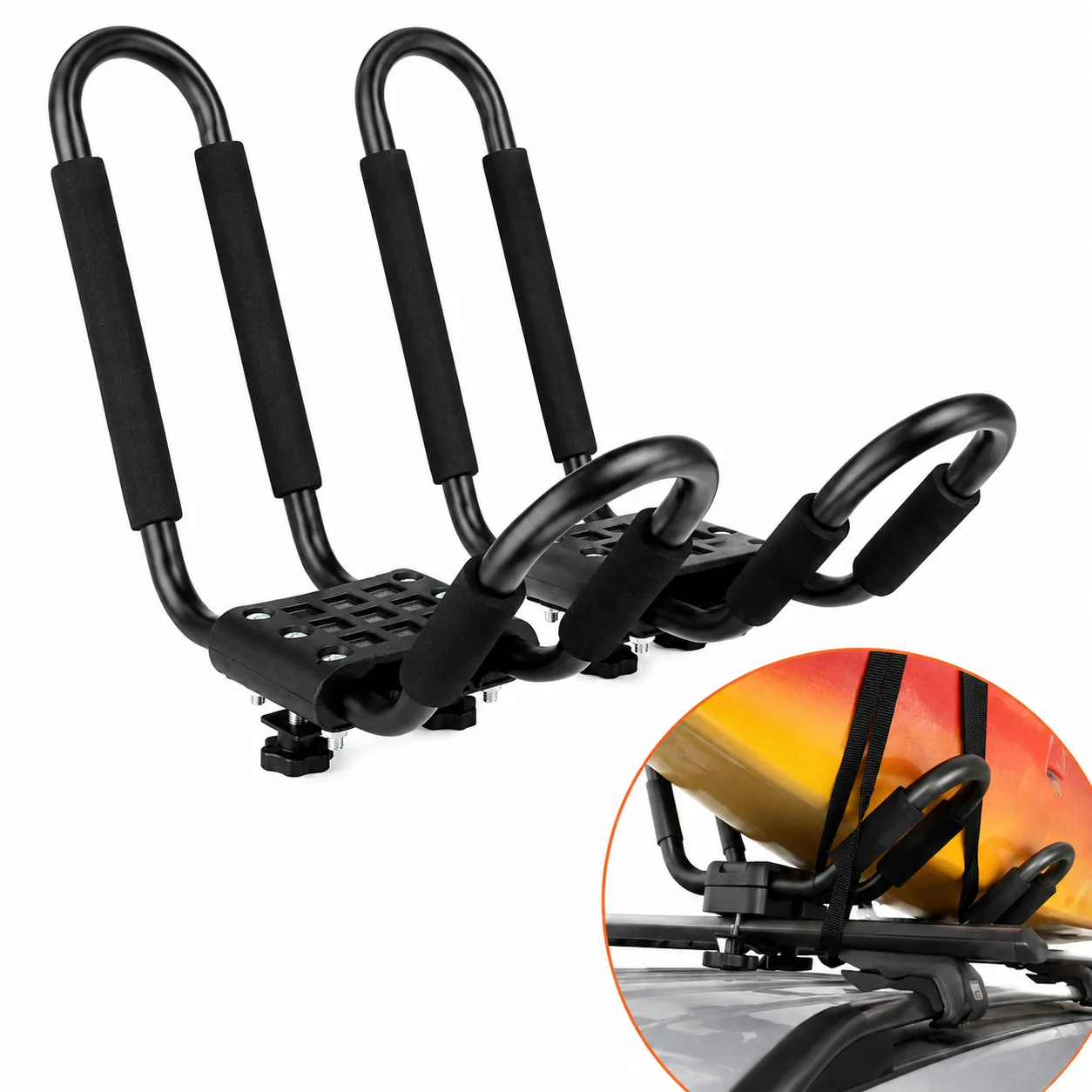 Kayak Roof Rack for Car Top Roof Mount Carrier  - image 4