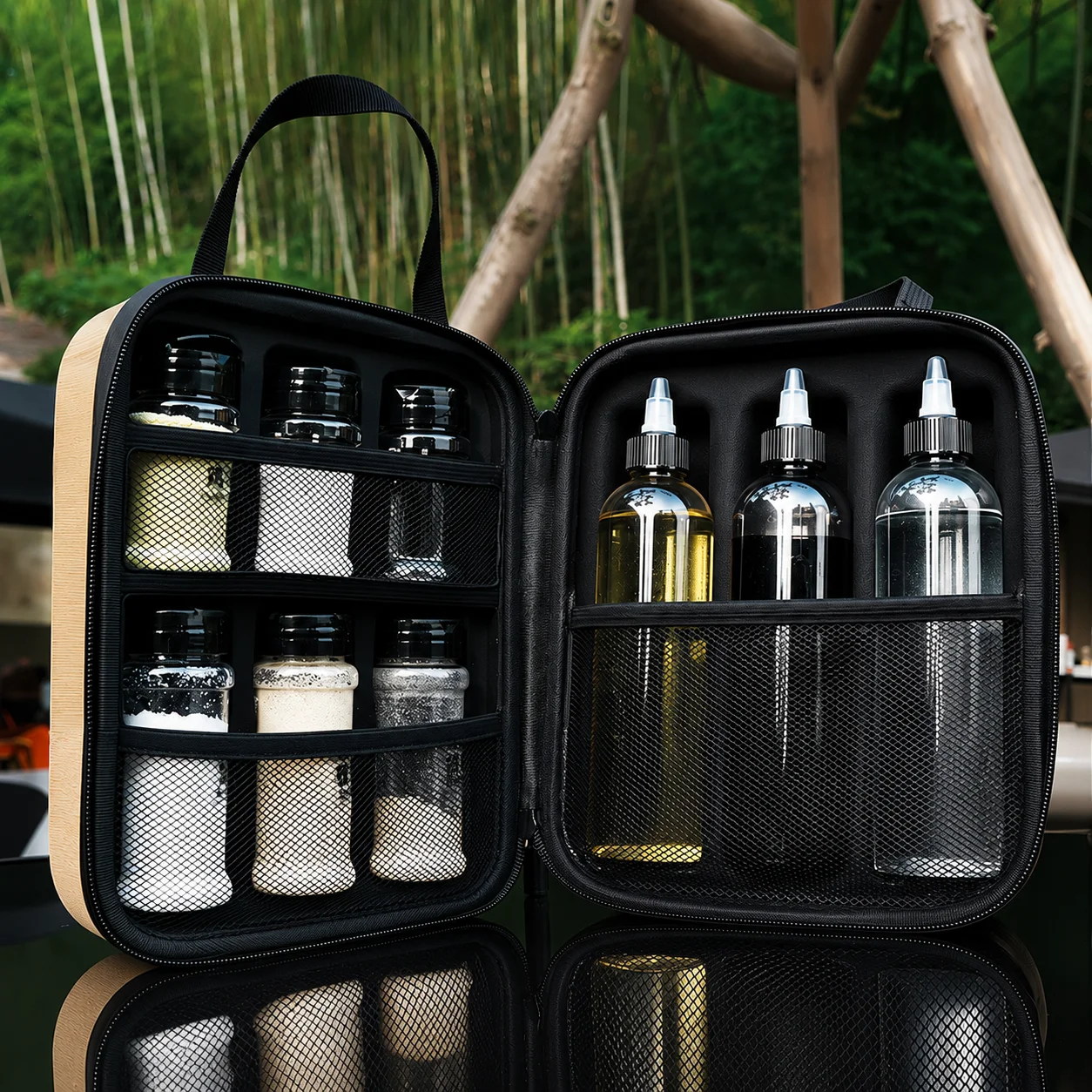 Portable EVA Camping Spice Storage Bag - image 1
