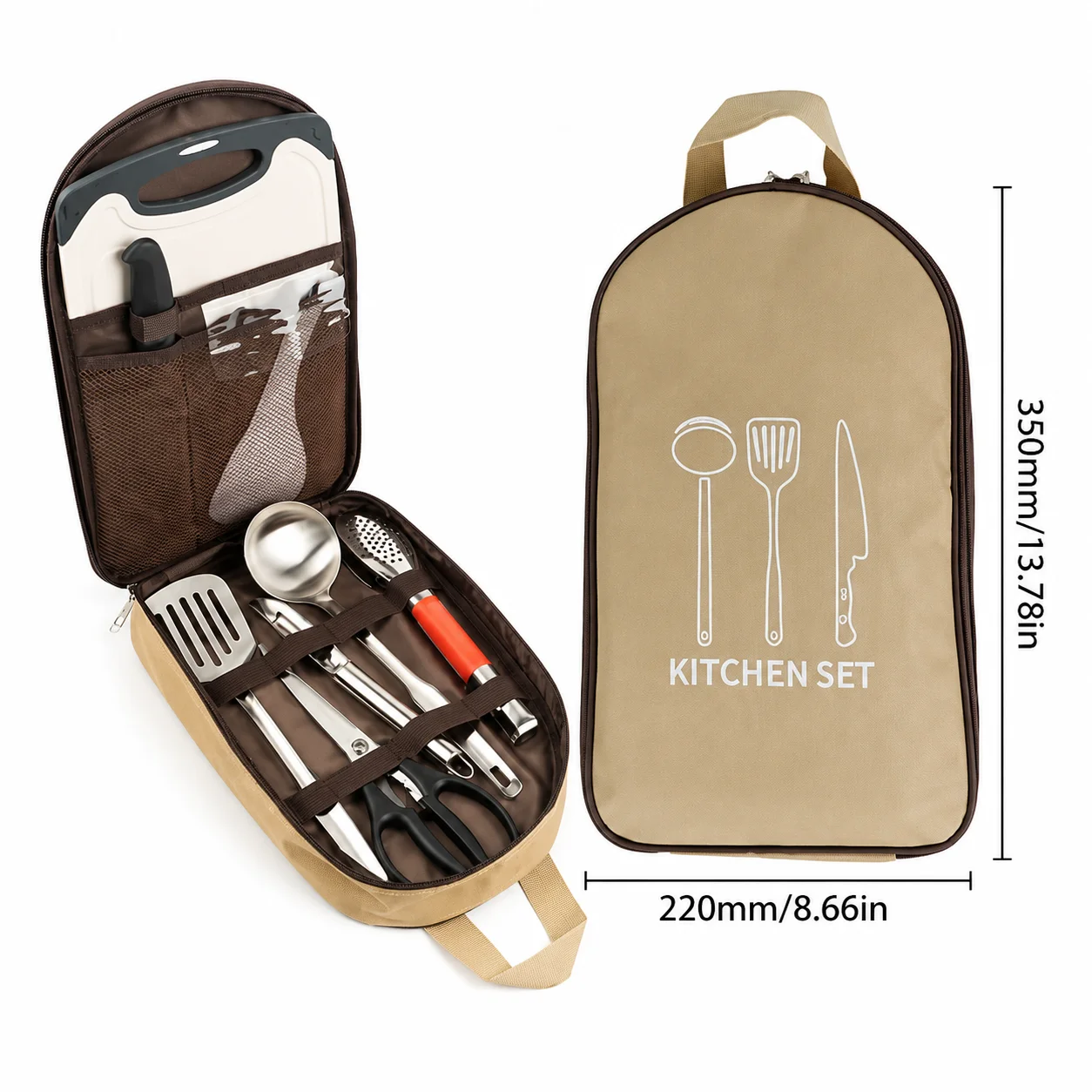 Portable Camping Kitchen Utensil Set - image 3