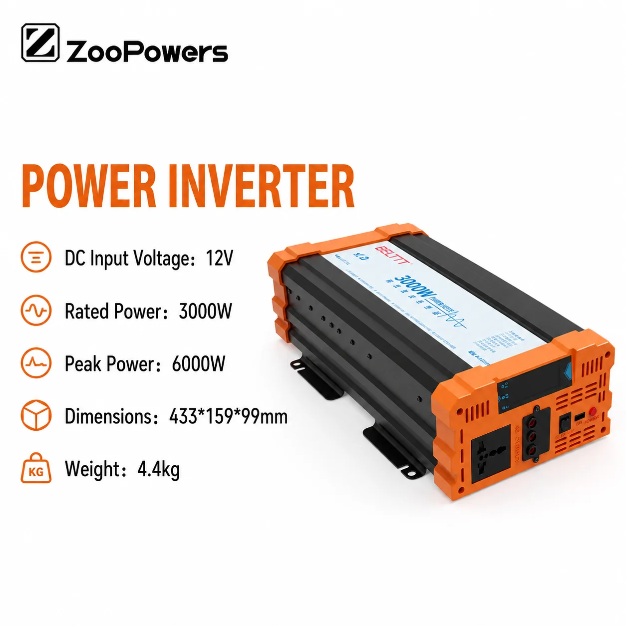 Zoopower 12V 6.3kwh Caravan Power Solution - image 3