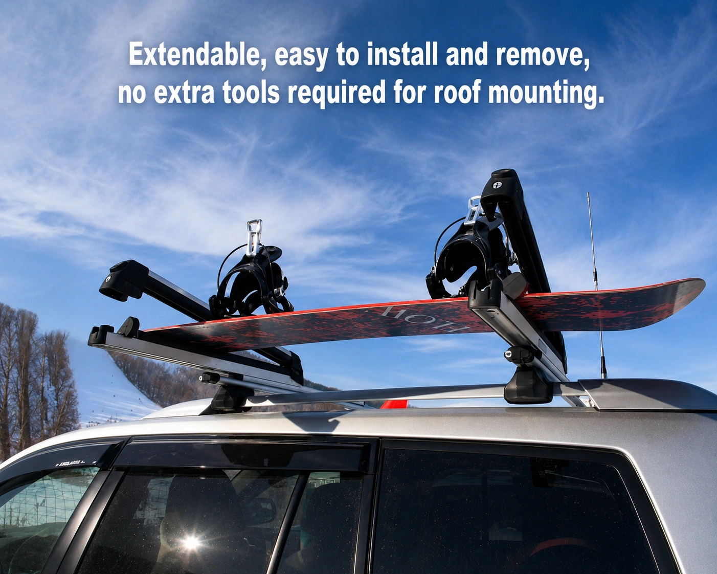 Ski Snowboard Roof Rack Carrier - image 4
