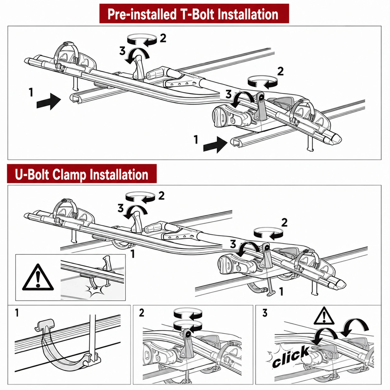 FORREAL Bike Roof Mount Rack Carrier - image 5