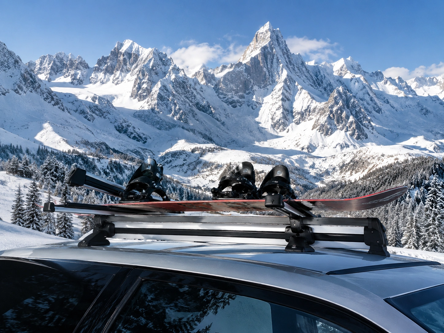 Ski Snowboard Roof Rack Carrier - image 5