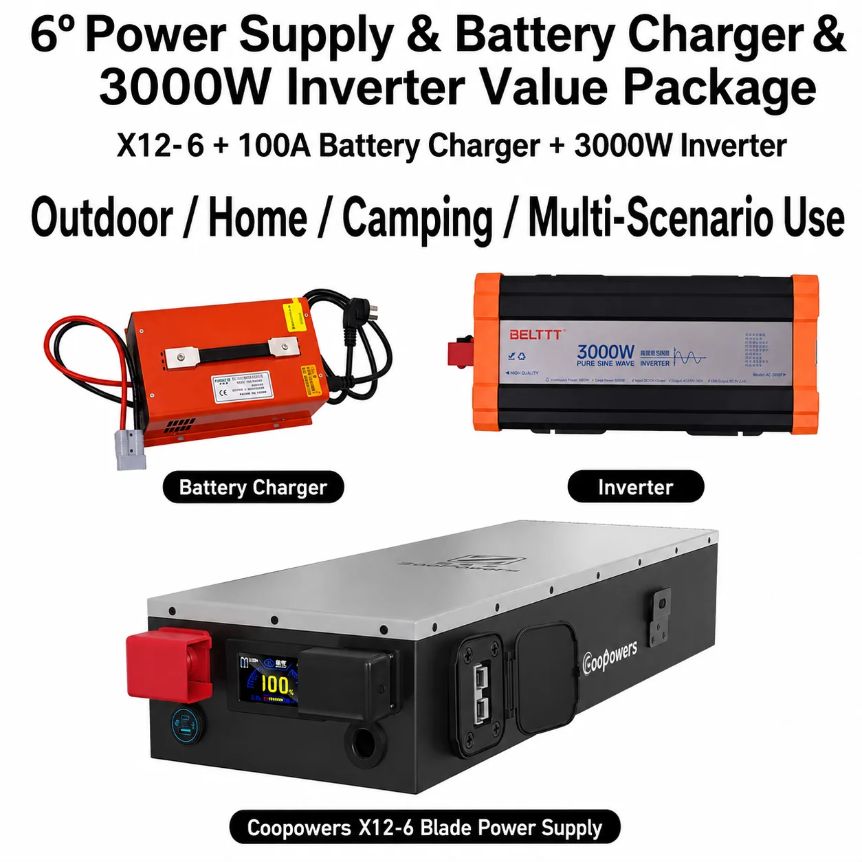 Zoopower 12V 6.3kwh Caravan Power Solution - image 1