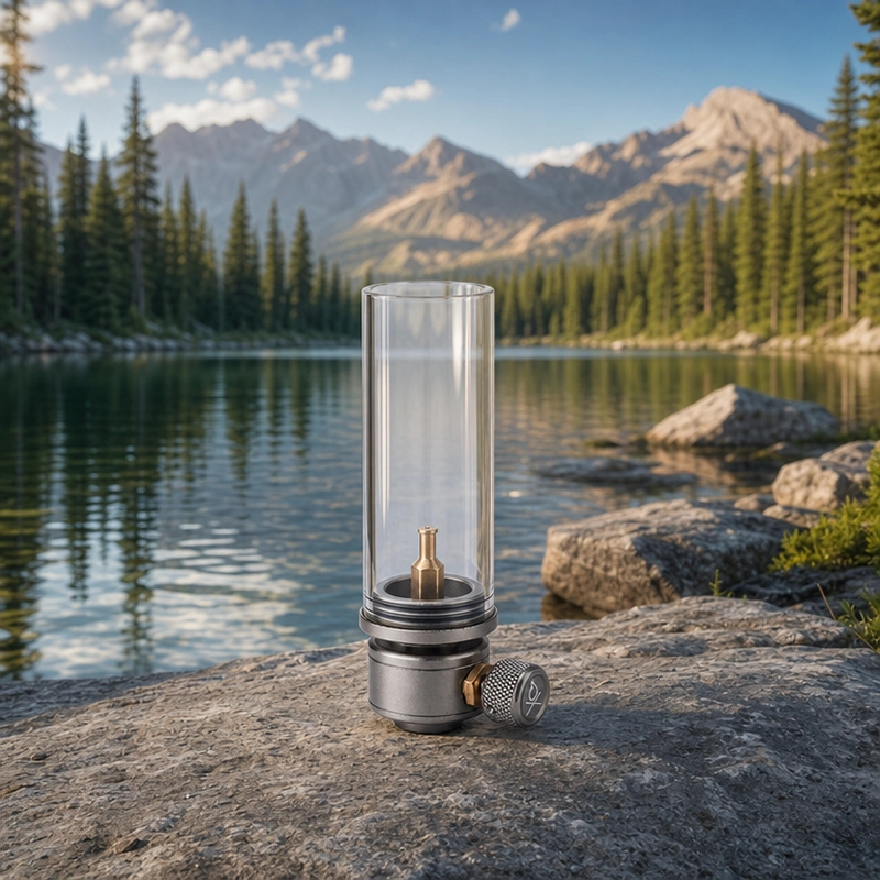 Portable Camping Oil Lantern Glass Hurricane Lamp Outdoor Tent Atmosphere Light - image 7