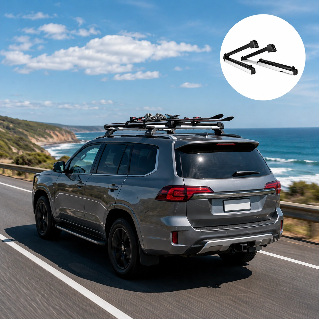 Ski Snowboard Roof Rack Carrier - image 7
