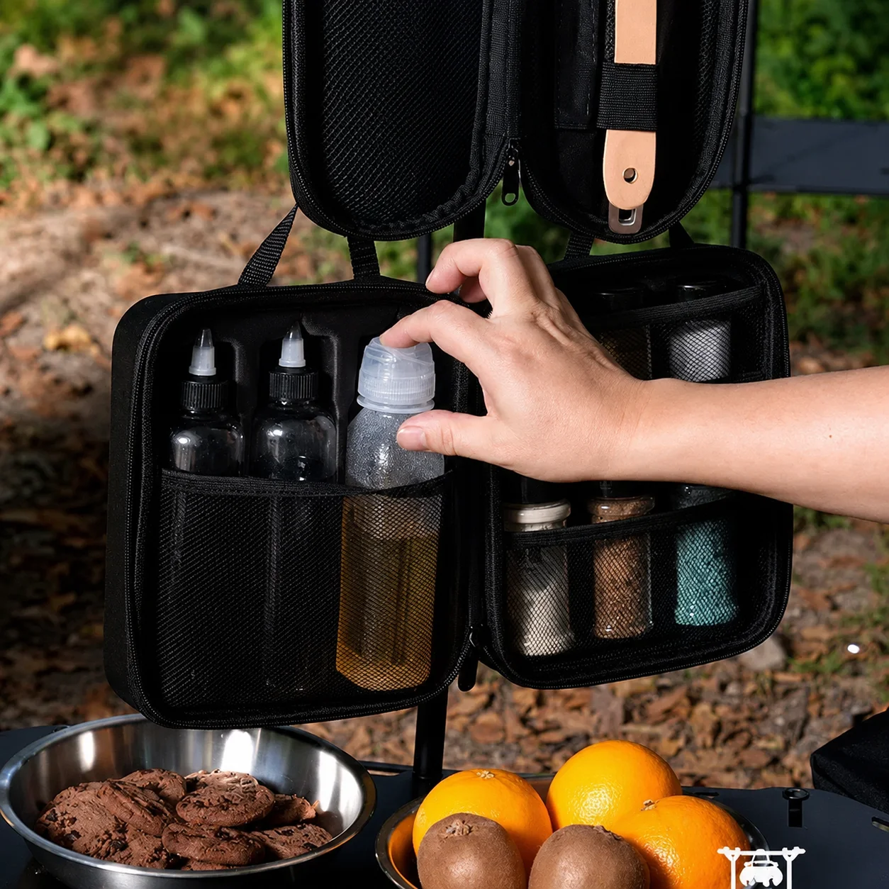 Portable EVA Camping Spice Storage Bag - image 3