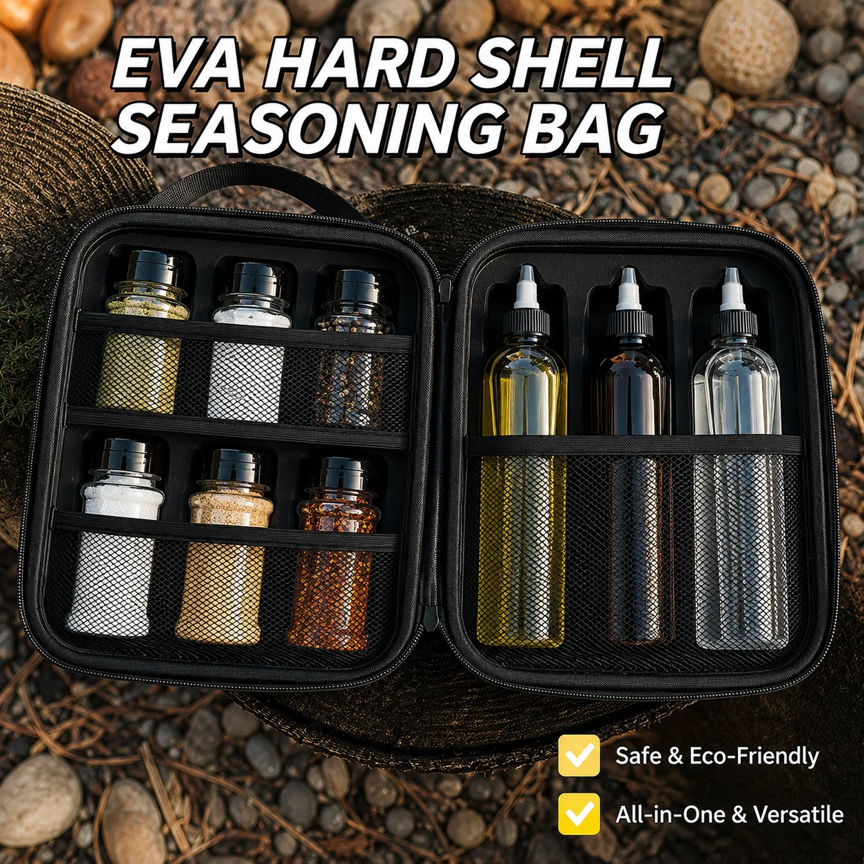 Portable EVA Camping Spice Storage Bag - image 2